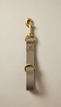 Canvas Leash With Brass Hardware