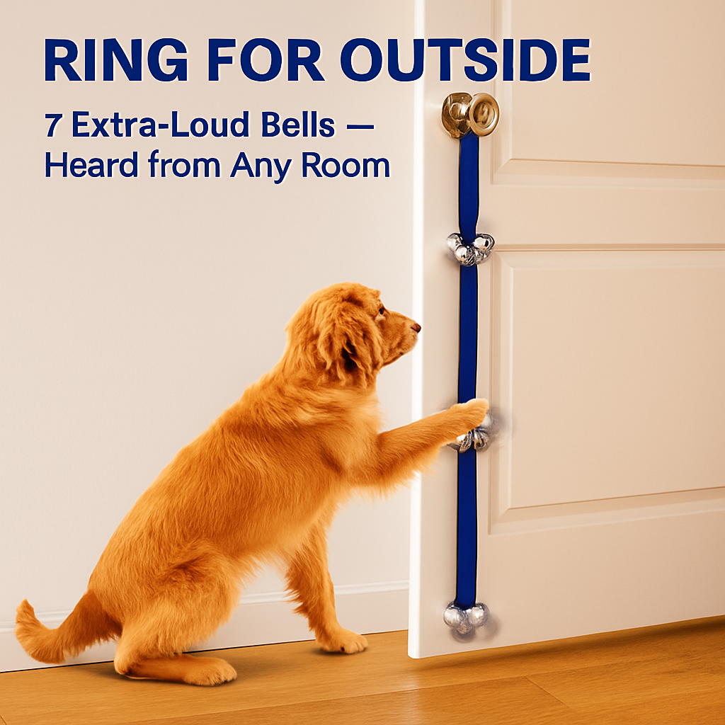 Dog Doorbells for Potty Training — Adjustable Bells